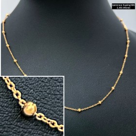 Цепочки Xuping18K 0111 (45см.) Ширина 0,1см.